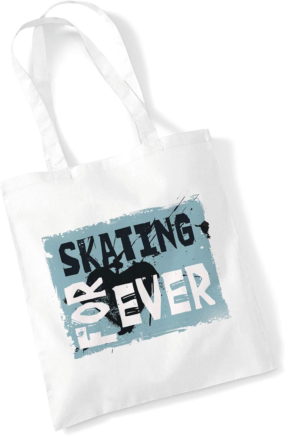 Skating Tote Bag Gift, Original Artwork Amazon.co.uk Shoes & Bags