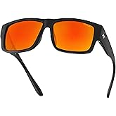TOROE Z87+ Polarized Safety Sunglasses Matte Black TR90 Frame, ANSI Rated Lens