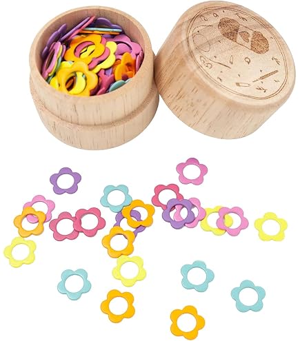 Lot de 510 marqueurs de mailles de verrouillage pour tricot, crochet