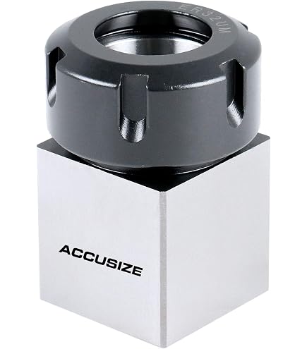 Mandrin D'écrou Pour Machine à Graver M14 - Lot Avec 3 Cônes De Serrage (6,35 Mm, 6 Mm, 3,175 Mm) - Compatible Meuleuse Droite, Fraiseuse - 5