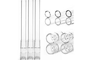 Solo Glass Tube Stem- 110mm /Steam Chemistry Air Drying Tube,3PCS (Straight)