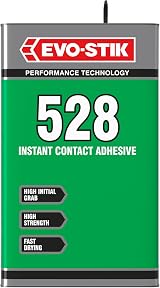 Evo-Stik 528 Instant Contact Adhesive 5L Multipurpose High Shear