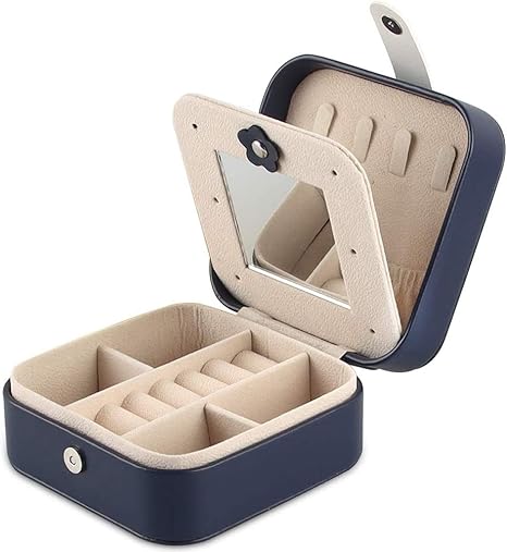 XYDZ Caja Joyero, Pequeña Joyero Viaje Decorativas Cajas ...