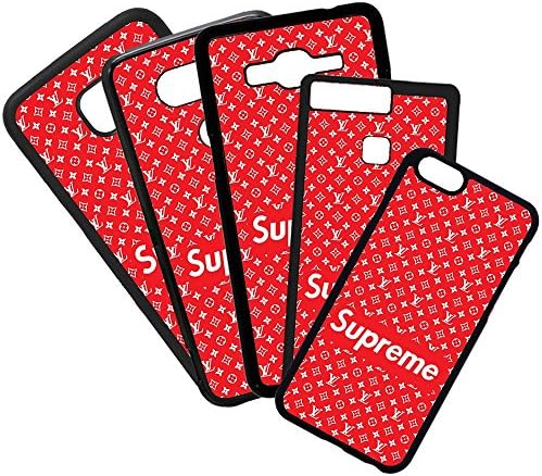 Mobile Phone Case Cover TPU Cases Compatible with Samsung Galaxy S8 Plus Brand Supreme LV Logo