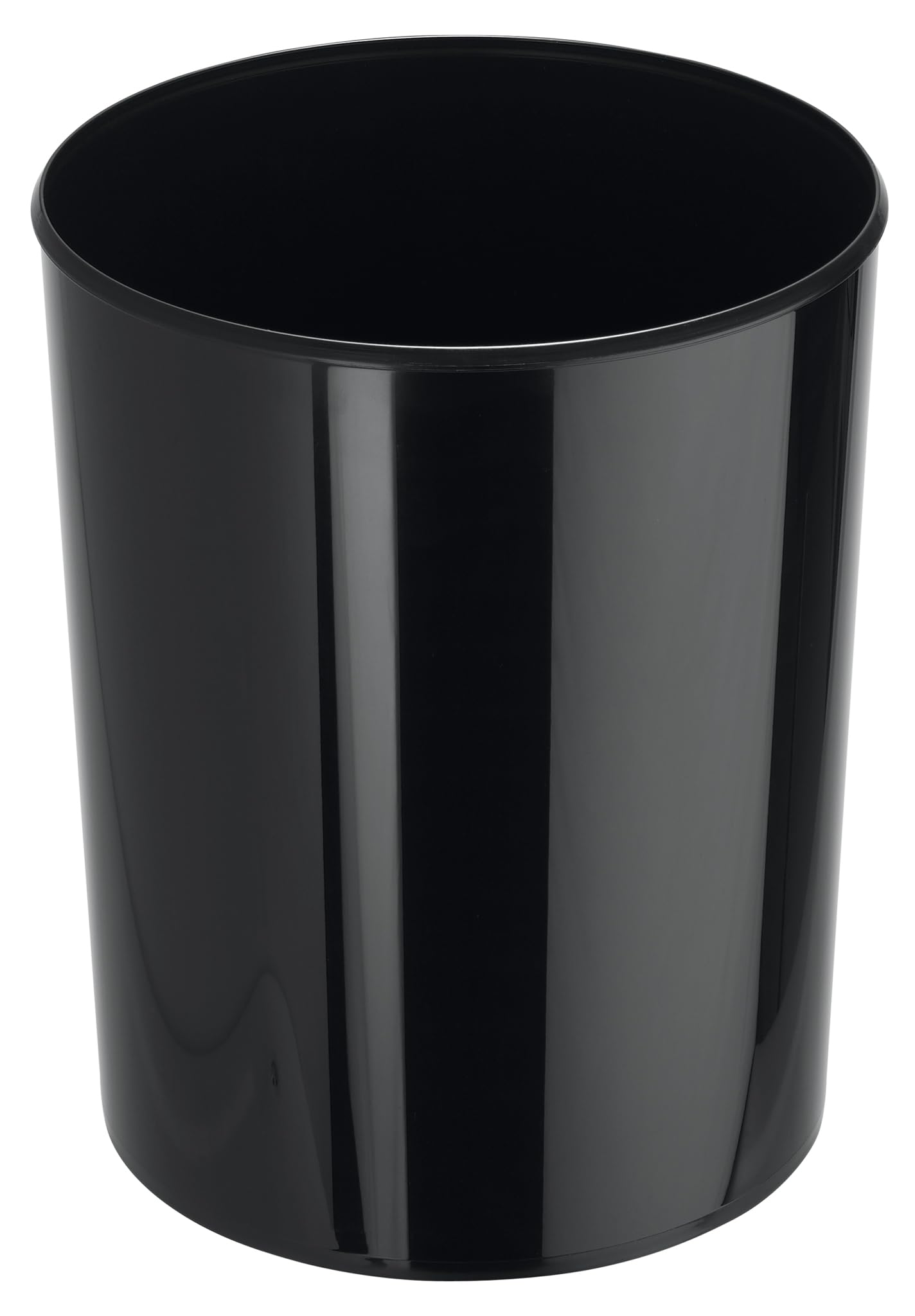 HAN 18200-13, i-Line waste bin. Modern, stylish. Elegant and glossy, premium quality, 20 litres, black
