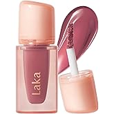 Laka Jelling Nude Gloss Mini, 1.9g/0.07oz, Sheer Hydrating Lip Oil with No Stain, Non-Sticky, Nourishing Gloss for a Glowy Look, K-Beauty (#314 Blushring)