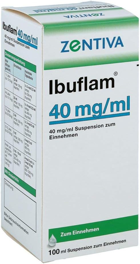 Ibuflam Kindersaft 4%, 100 ml Lösung: Amazon.de: Drogerie & Körperpflege
