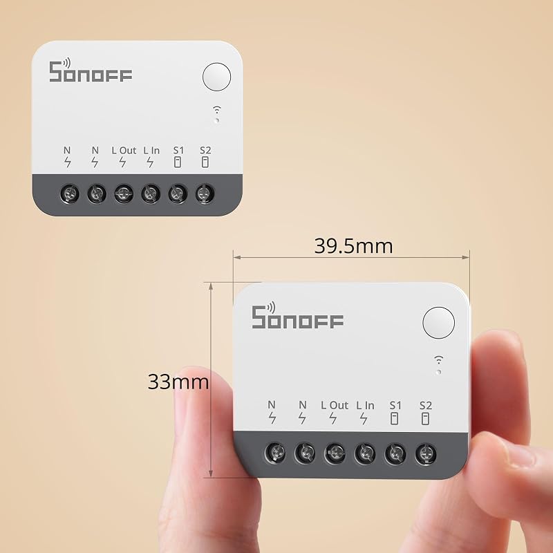 Zigbee Smart Switch, funktioniert mit Alexa & Google Home, 2 PACK, erfordert ZigBee Gateway, erfordert neutrale Leitung