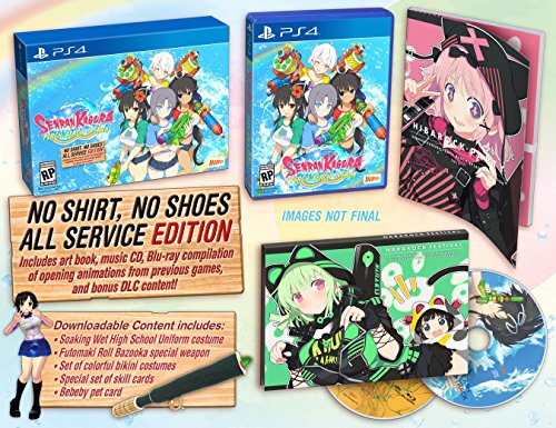 Senran Kagura Peach Beach Splash - No Shirt, No Shoes, All Service Edition - PlayStation 4 - Thumbnail 2