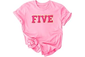 Meteorito Birthday Shirts for Toddler Girls Boys 3-5 Years Old Cotton Gift T-Shirts Kids Girls' Tee Outfit 3rd 4th 5th