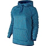 Nike Women's Therma All Time Mirror Mesh Pullover Hoodie