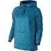 Nike Women's Therma All Time Mirror Mesh Pullover Hoodie