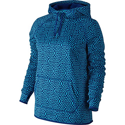 Nike Women's Therma All Time Mirror Mesh Pullover Hoodie