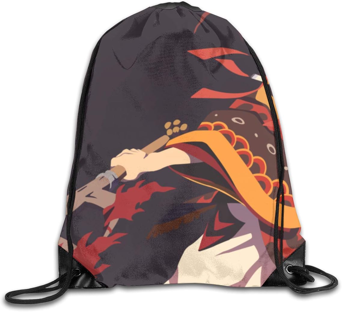 Demon Slayer Unisex Drawstring Bags Training Travel Sack Daypack Luggage &  Travel Gear foretadrenaline.com