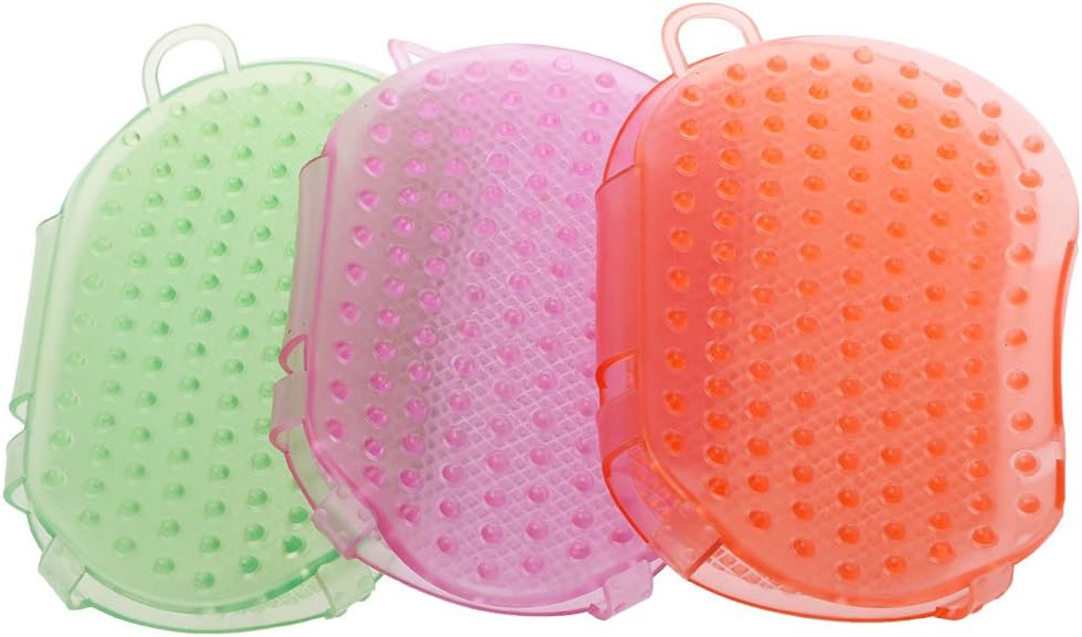 cuscinetto per il massaggio della schiena per la doccia