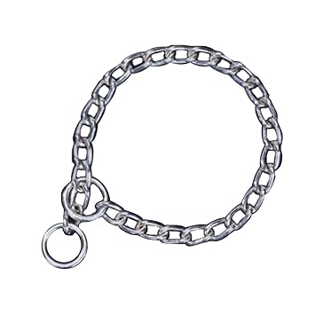 Dogii Dog Choke Chain-18 Inch (Silver)