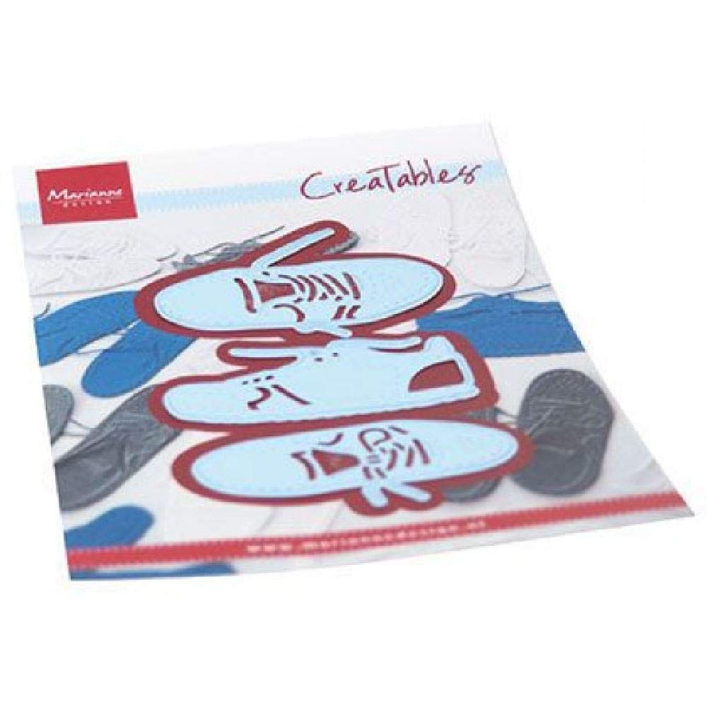 Marianne Design Creatables Embossing & Cutting Dies-Trainers, Pink, One Size