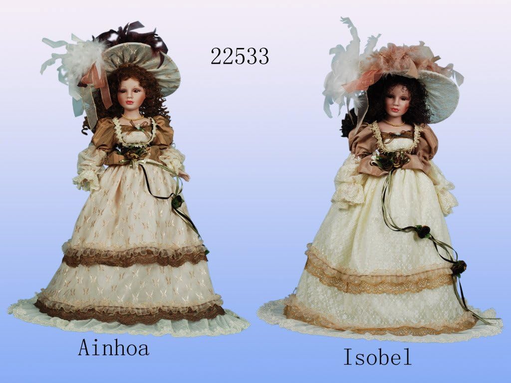 Gorgeous Cathay Collection Victorian Porcelain Doll 22" "Ainhoa"