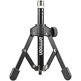 ammoon MS-12 Mini Foldable Desktop Tabletop Tripod Microphone Mic Stand Holder