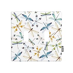 Pznen Dragonfly Garden Light Switch Covers Spring