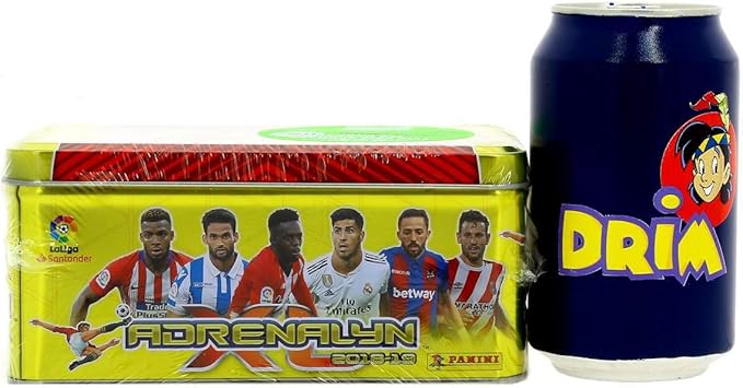 Panini 003714TINE Tin Box Adrenalyn 2018-2019: Amazon.es: Juguetes y juegos