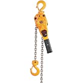 Harrington LB010-15 Lever Hoist, 2000 pounds Load Capacity, 12inches Height, 6inches Width, 5inches Length,