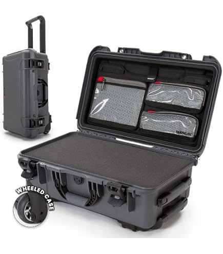 Amazon.com: Nanuk 968 Waterproof Hard Case with Wheels and Foam