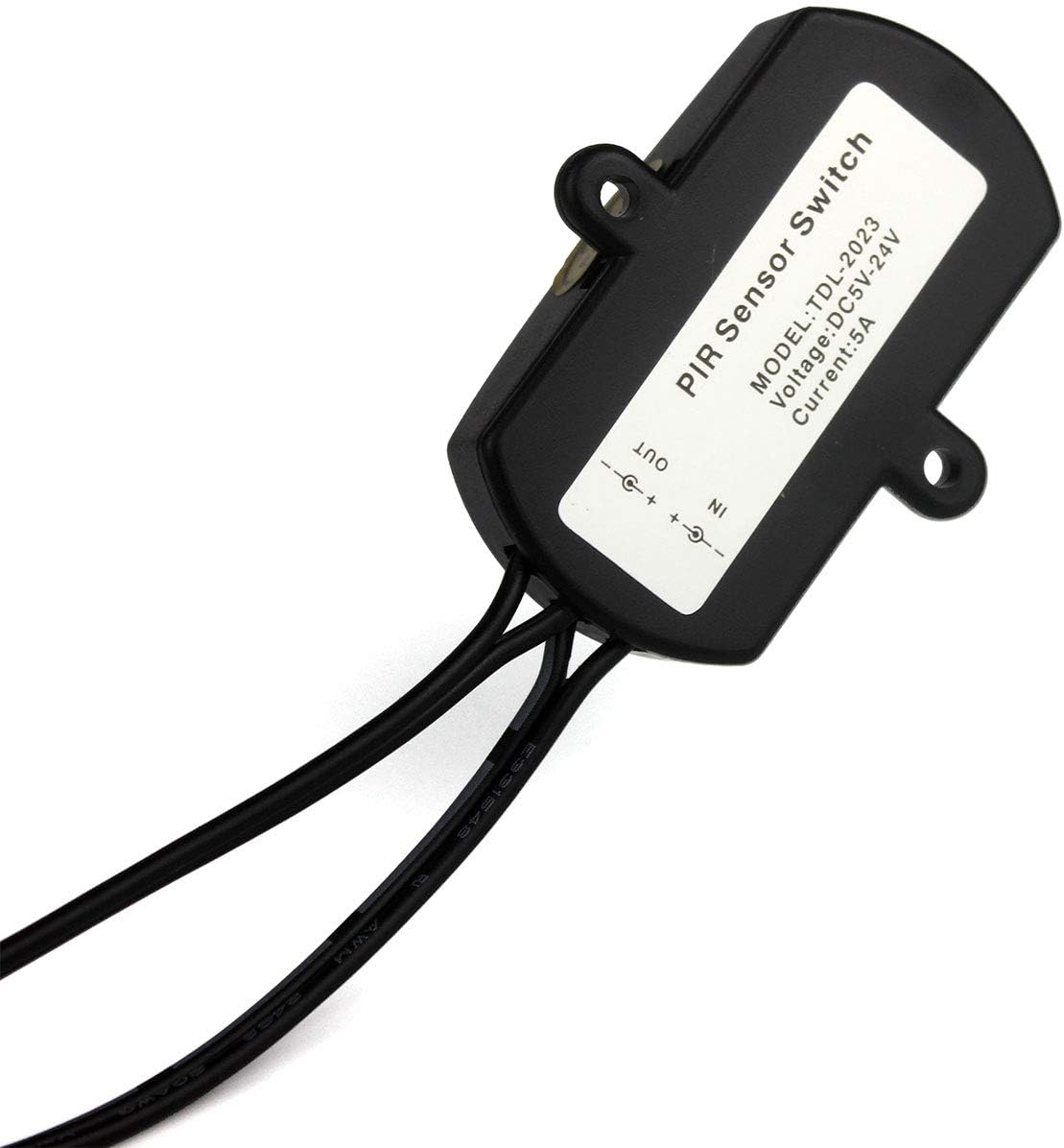 Taikuwu Aotomatic Mini 5A/12V 24V PIR Infrared Motion Sensor Detector Switch for LED Strip Light + Female Male DC Power Connector - Image 5