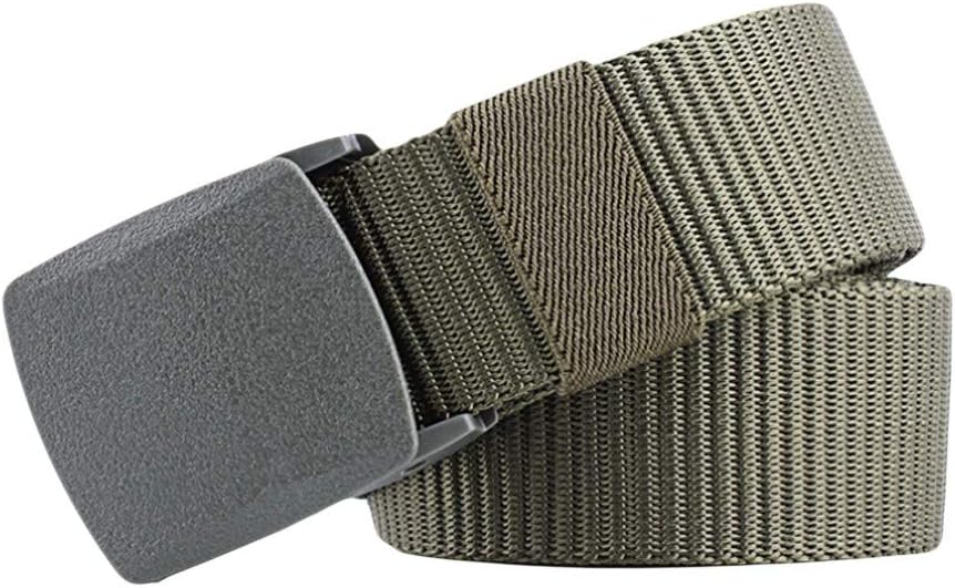 Men Military Color Belts Women Automatic Fashion Nylon Belt Buckle Canvas Belt