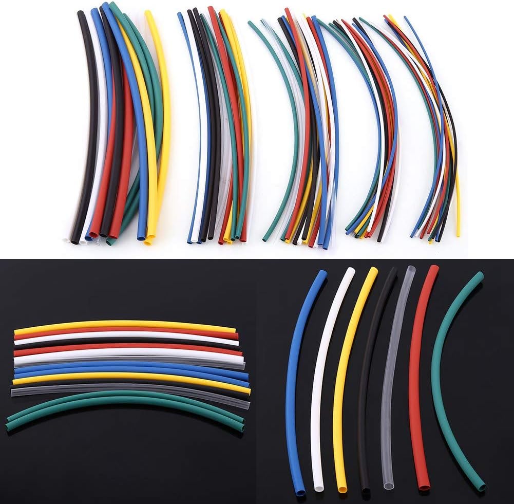 Halogen-free 2:1 Heat Shrink Tubing Wrap Cable Sleeve Shrinkable Tube for Garages Auto Electricians Cars Motor Homes 70pcs - Image 4