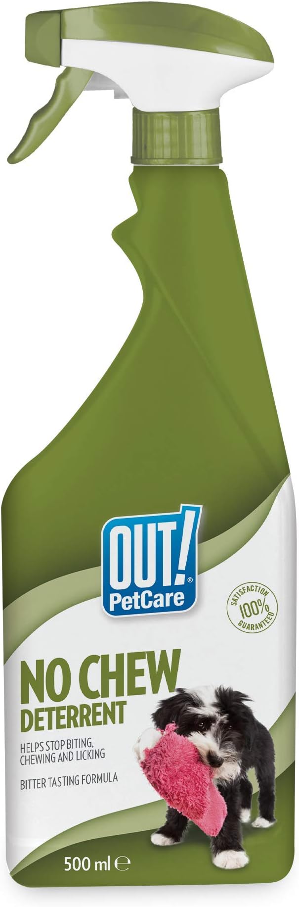 OUT! No Chew Deterrent 500 ml Dog Chewing Licking Sprayer