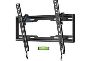 UL Listed Tilting Low Profile TV Wall Mount - Holds Most 26-60 Inch TVs Up to 99 lbs, Quick Release Lock, Max VESA 400x400mm, Fits 8''-16'' Studs - by USX STAR