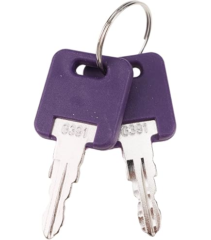 2 Pack Global Link G372 Precut RV Trailer Camper Keys - Cut To Code