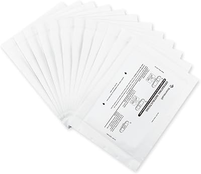 Bonsaii Paper Shredder Lubricant Sheets 12-Count Pack Compatible