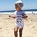 TRURENDI Newborn Baby Boy Girls Infant Casual Romper Jumpsuit Bodysuit Clothes Outfits (0-6 Months) White
