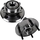 Autoround 513286 [2-Pack] Front Wheel Bearing and Hub Assembly fit for Dodge Journey 2009-2020, Both Driver Passenger Side, 5 Lug w/ABS
