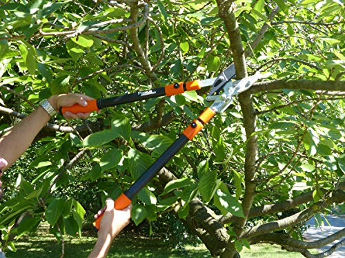 Garten Primus Astschere, Astamboss - Ratschenschere, schwarz / orange, 67 x 28 x 3,5 cm, 01100 – Bild 5