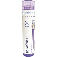 Boiron Belladonna 30ch,Homeopathic medicine. Each tube contains 4 g (approximately 80 pellets)