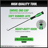 SWANLAKE Pick and Hook Set 6PCS CR-V + CV Shaft Heavy Duty Hooks Gasket Pick Kit view 5