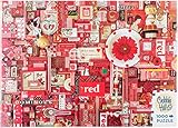 Cobble Hill Red Jigsaw Puzzle (1000 Piece)