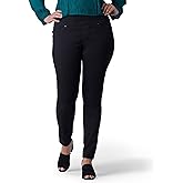 Lee Womens Plus Size Sculpting Slim Fit Skinny Leg Pull on Jean
