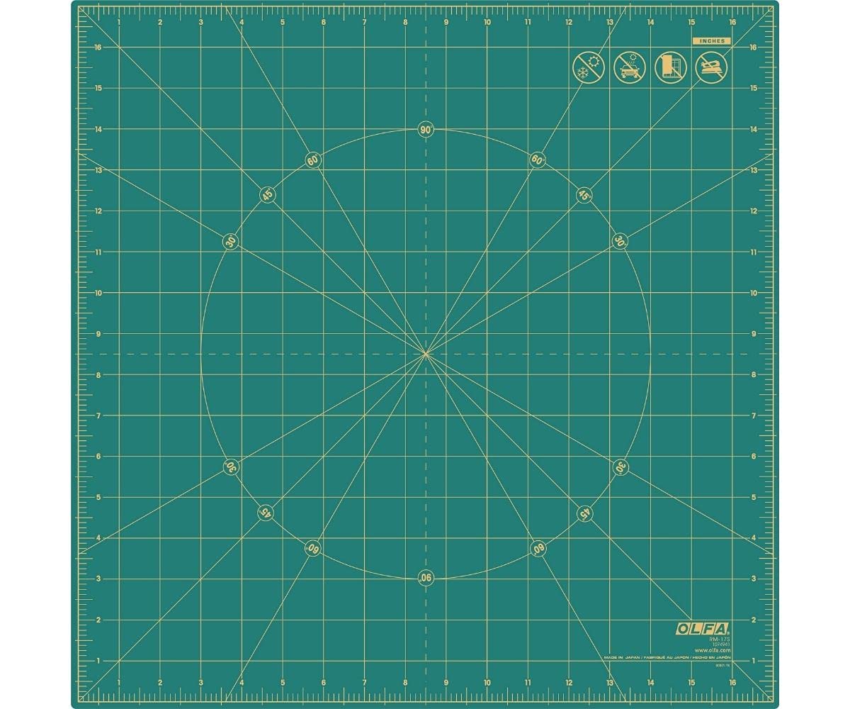 Olfa Rotating Cutting Mat, Green