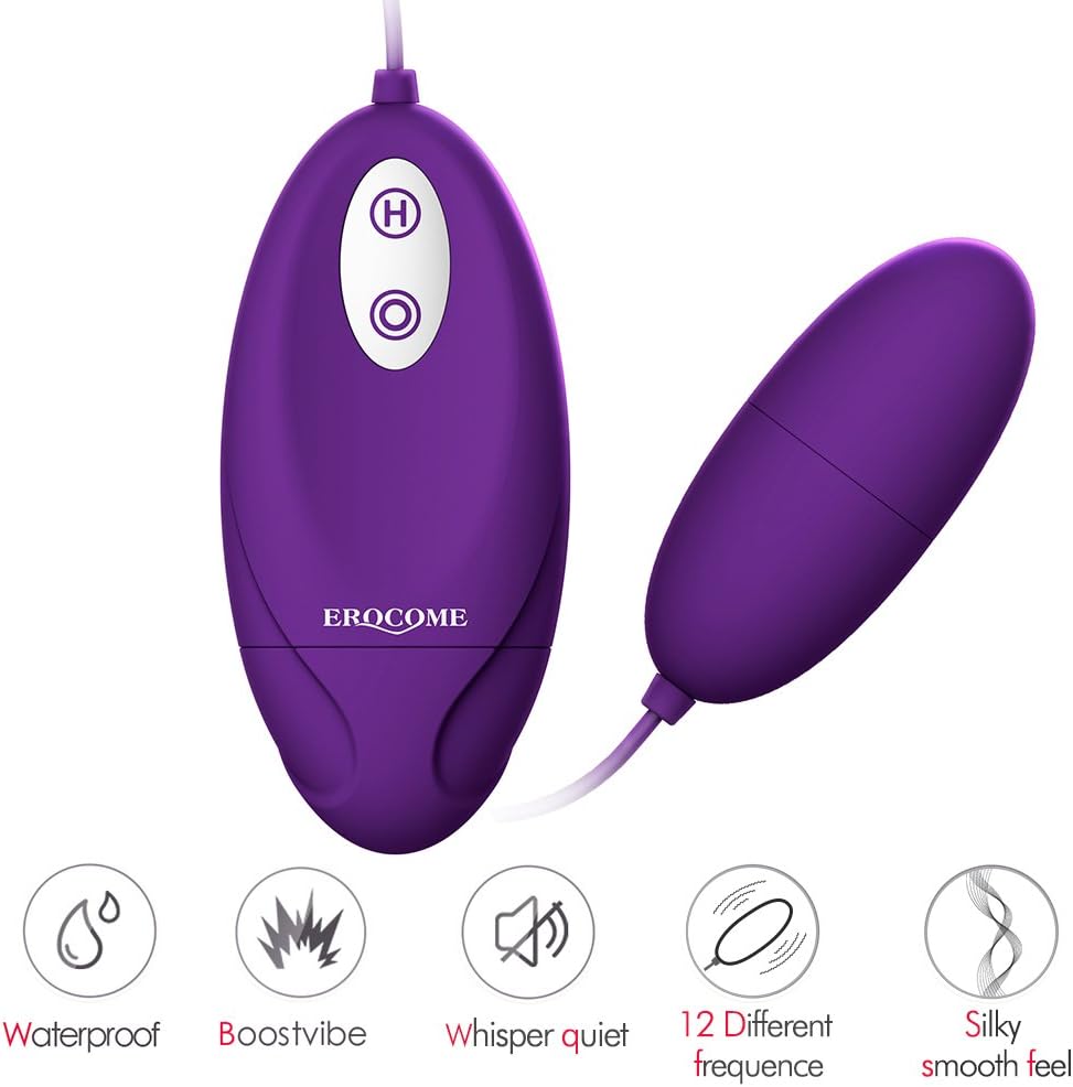 LYSOLO Waterproof 12 -Frequency Silicone Love Egg for Women