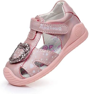 girls closed toe sandals