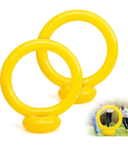 Amazon.com: Inflatable Yard Jump Ring Sonic Rings for Boys