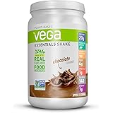 Vega Essentials Plant Based Protein Powder, Chocolate, Vegan, Superfood, Vitamins, Antioxidants, Keto, Low Carb, Dairy Free, 