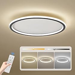 19.68 Inch Flush Mount Ceiling Light, 40-60W Round