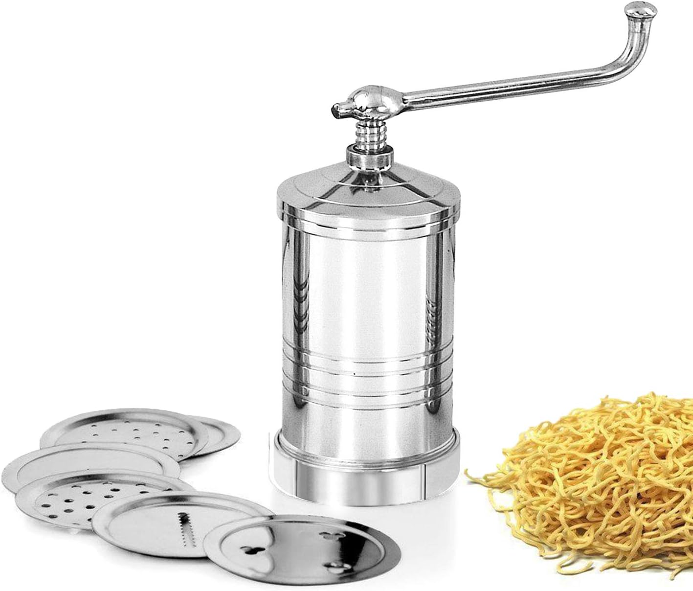 Stainless Steel Manual Pasta Maker Noddles Presser Making Machine With