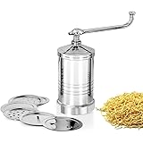 Whopper Stainless Steel Sev Sancha Machine with 6 Different Jali for Making Different Types of Sevaiya, Sev, Gathiya Murukku,