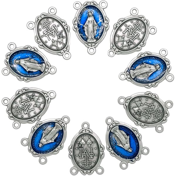 Amazon.com: Classic Rosary Centerpiece Center for Rosary 1